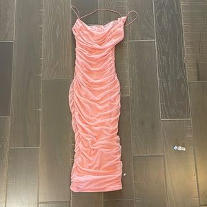 Oh Polly dress, Pink, Size 0